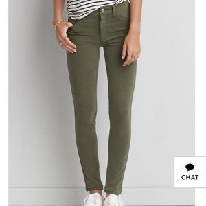 AE Sateen x4 jeggings Size 4 (fits like 6)